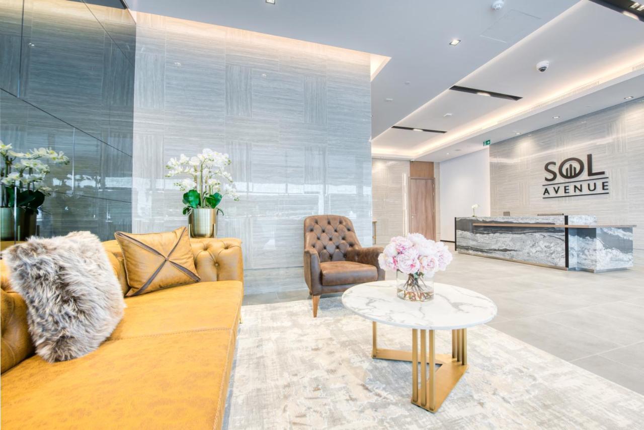 Apartament Sol Living - Sol Avenue Dubaj Zewnętrze zdjęcie