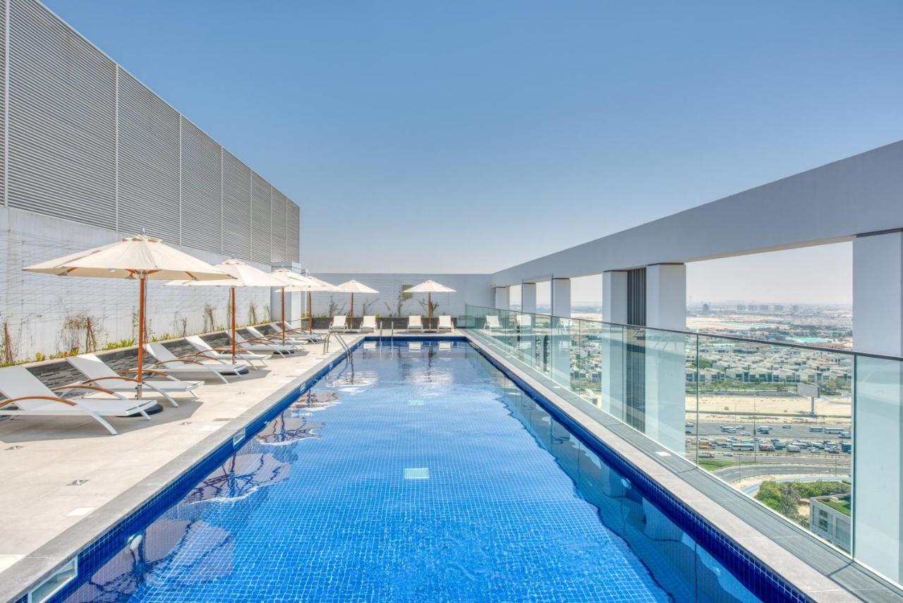 Apartament Sol Living - Sol Avenue Dubaj Zewnętrze zdjęcie