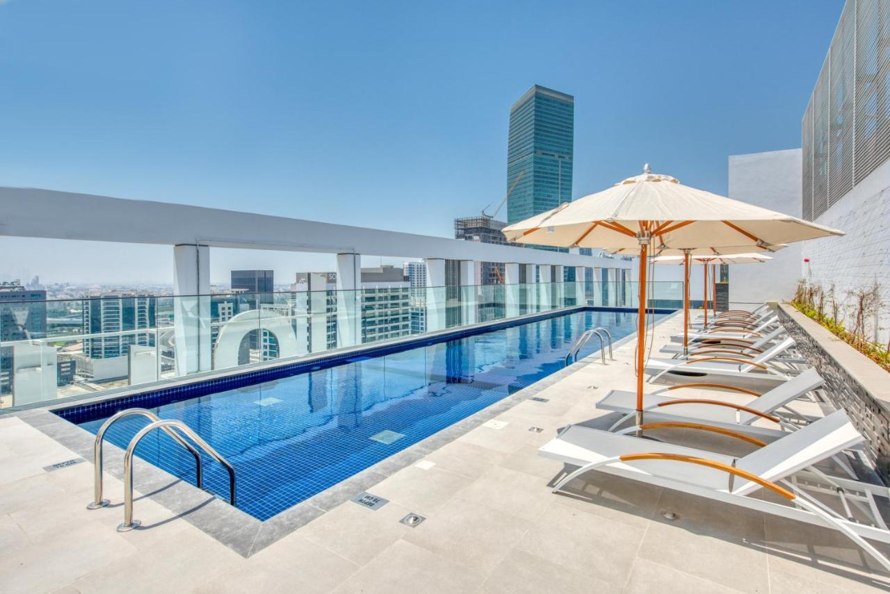 Apartament Sol Living - Sol Avenue Dubaj Zewnętrze zdjęcie